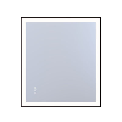 Specchio trucco da bagno LED Sumerain con luci, 32"x36", specchio da bagno antiappannamento con illuminazione frontale e posteriore da parete, luminosità dimmerabile, 3 temperature di colore