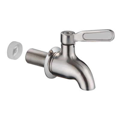 Rubinetto Sumerain per dispenser di bevande, dispenser con rubinetto in metallo in acciaio inossidabile SUS304 per barattoli, succhi, bevande fredde, vino, birra