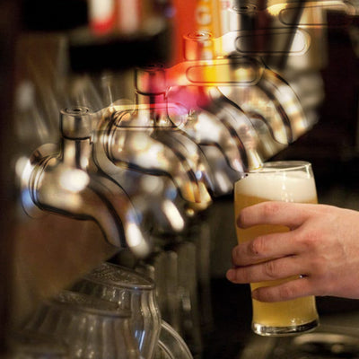Rubinetto Sumerain per dispenser di bevande, dispenser con rubinetto in metallo in acciaio inossidabile SUS304 per barattoli, succhi, bevande fredde, vino, birra