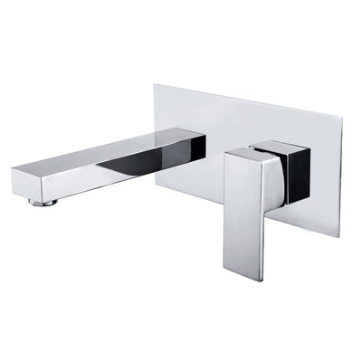 Rubinetto per lavabo a parete SUMERAIN Rubinetto per lavabo in ottone cromato