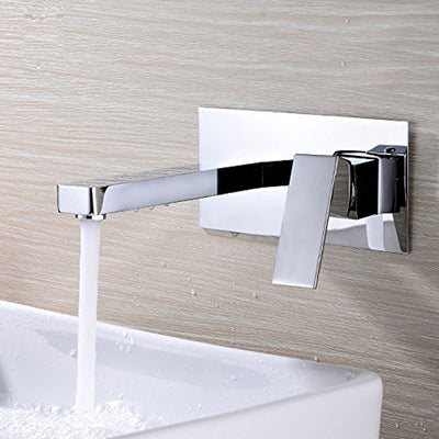 Rubinetto per lavabo a parete SUMERAIN Rubinetto per lavabo in ottone cromato